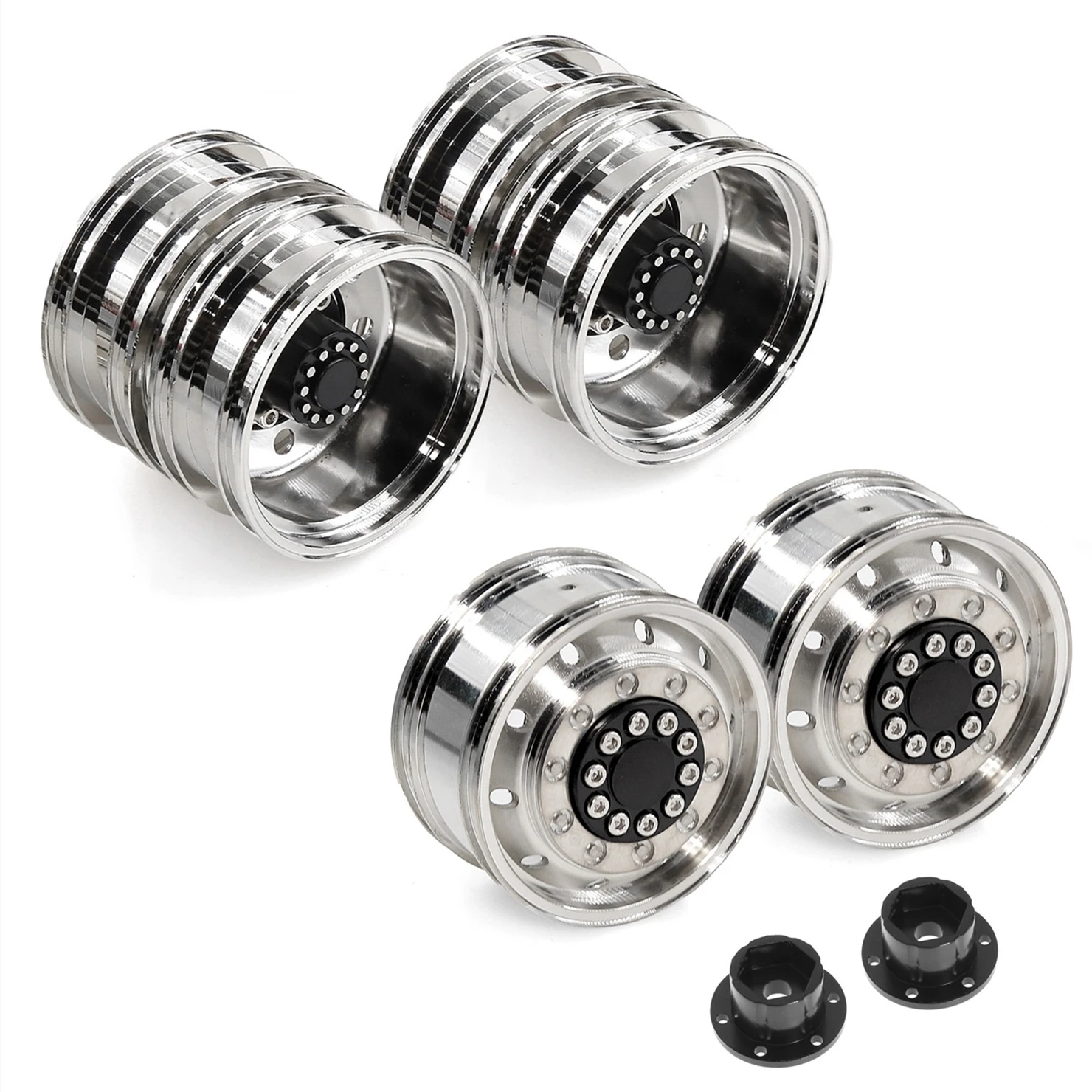 Rc Hobby Store - 2pcs Metal Wheel Drive Bearing Hub