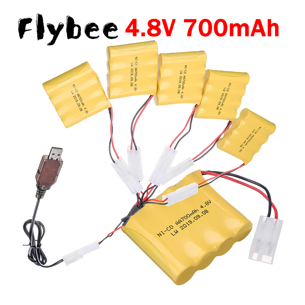 Rc Hobby Charger - (Tamiya Plug) 700mAh 4.8V NICD Battery