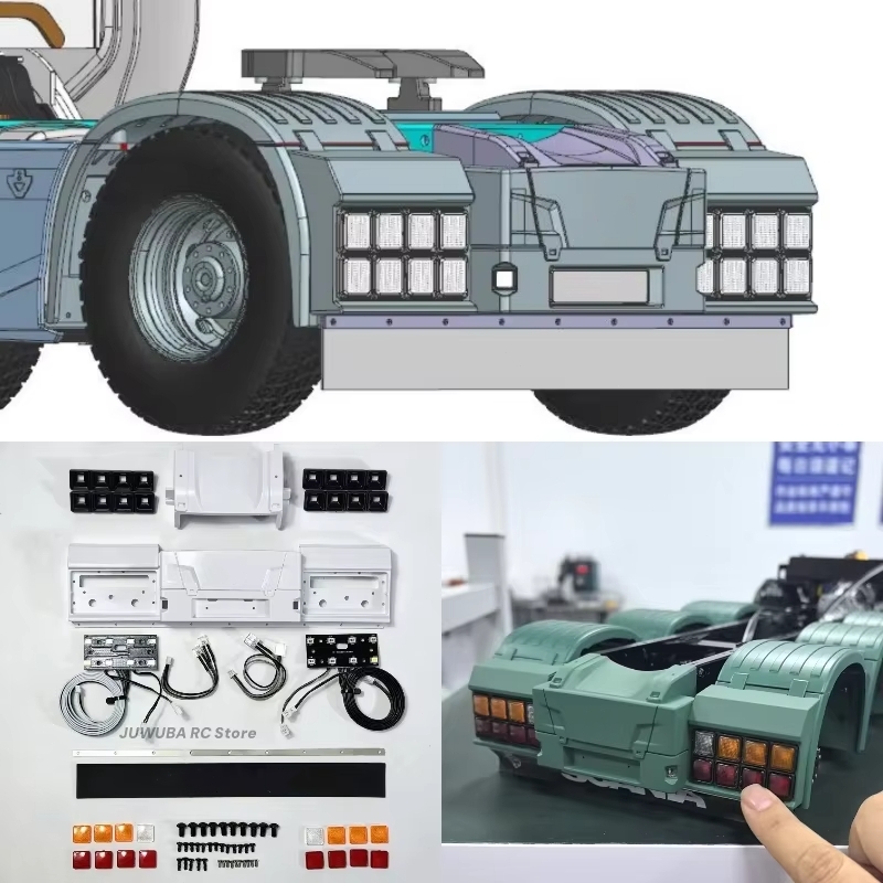 Rc Hobby Store - 770S RC Truck 1/14 Plastic Rear