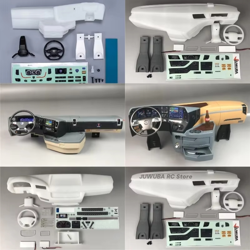 Rc Hobby Store - RC 1/14 Trucks Cab Dashboard For