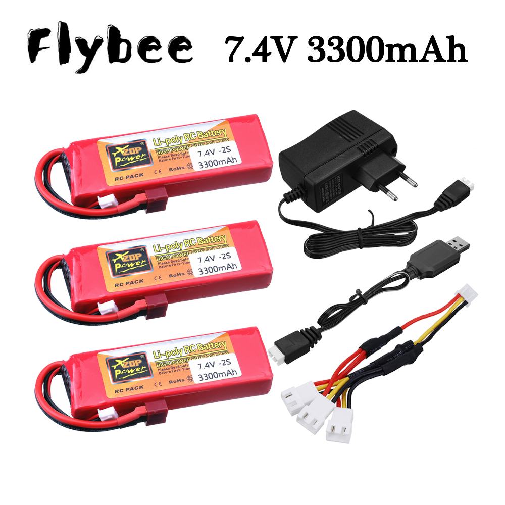 Rc Hobby Charger - 2S 7.4V 3300mAh Lipo Battery Charger