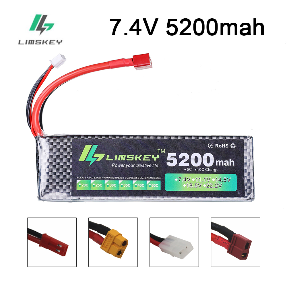 Limskey Power battery 7.4V 520 - đánh giá và giá Rc Hobby Helicopter