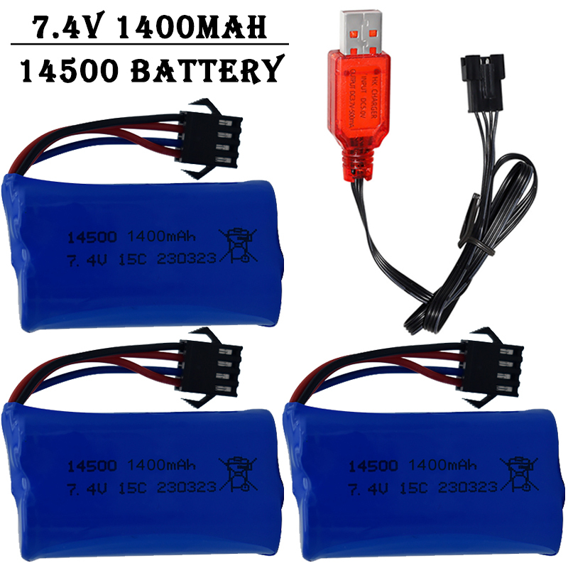 7.4V 1400mAh 14500 Lithium-Ion - đánh giá và giá Rc Hobby Charger