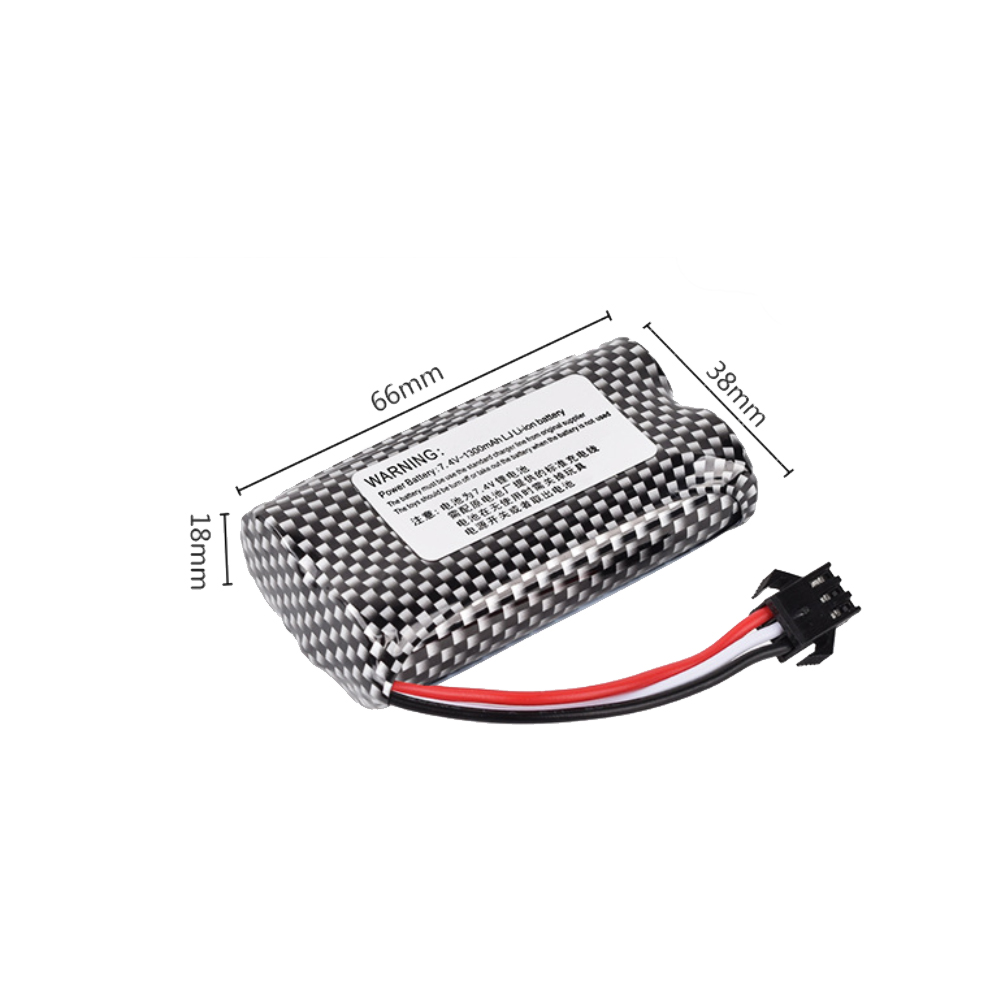 7.4V 1300mAh Li-ion Battery SM - đánh giá và giá Rc Hobby Charger
