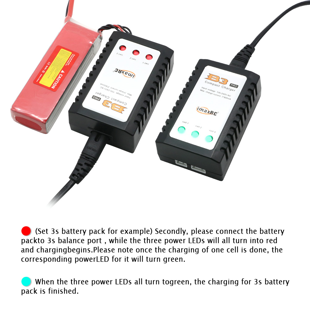 Imax B3 Pro 2-3S Charger 7.4v  - đánh giá và giá Rc Hobby Charger