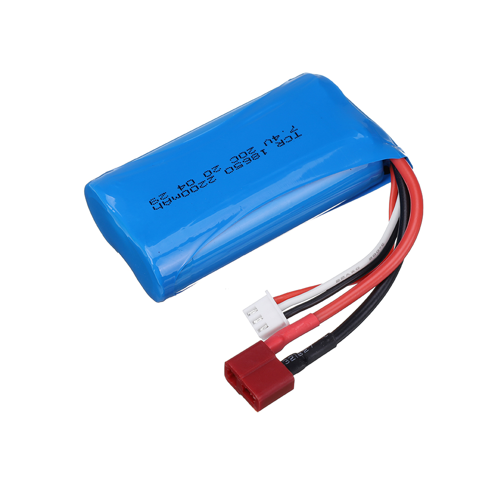 7.4V 2200mAh 18650 Lipo Batery - đánh giá và giá Rc Hobby Helicopter