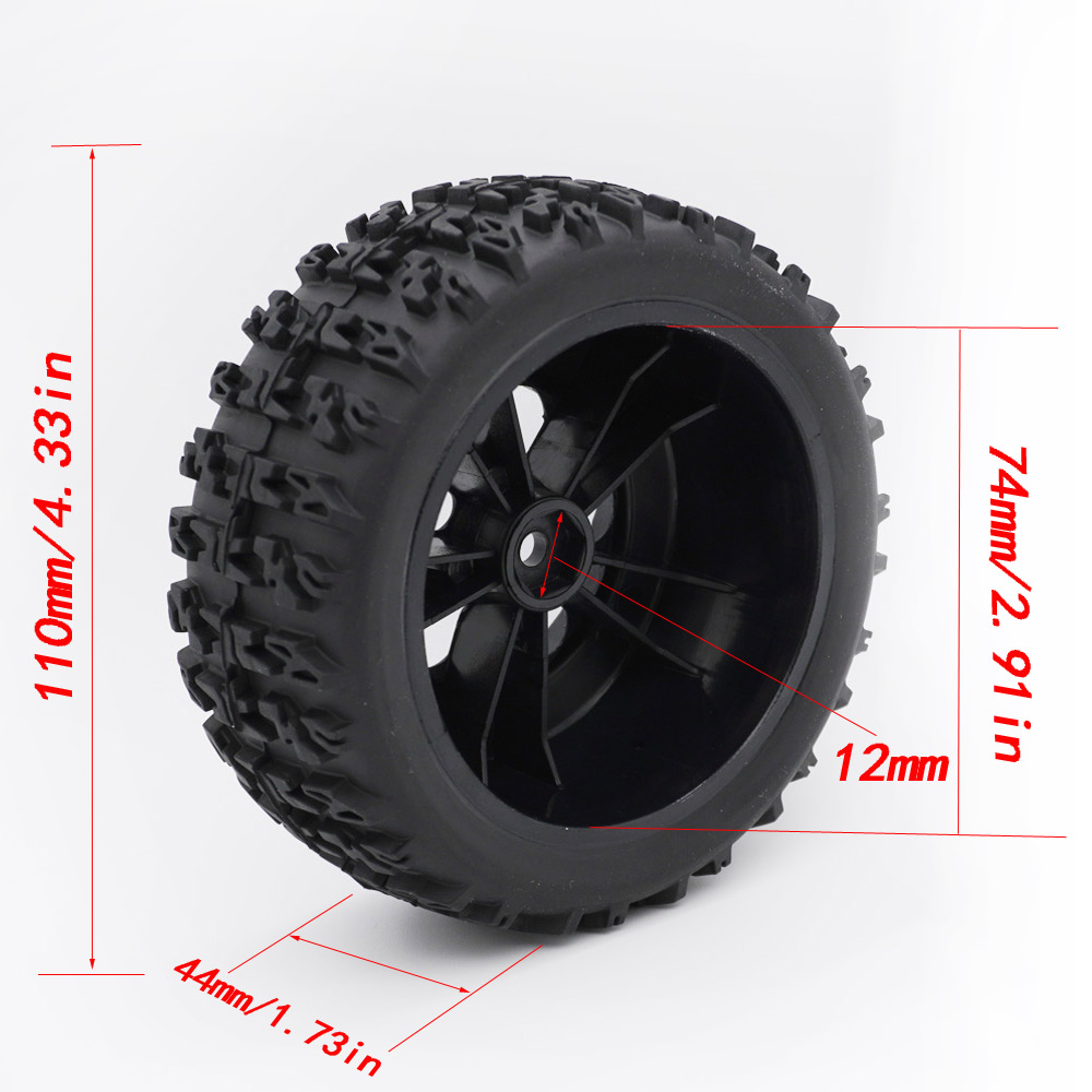 YSIDO 4pcs 110mm 1/10 Short Co - đánh giá và giá Rc Tire Foam Insert