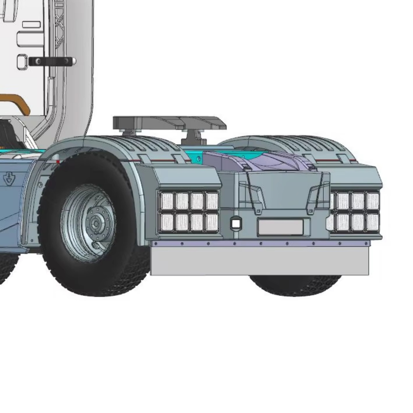 770S RC Truck 1/14 Plastic Rea - đánh giá và giá Rc Hobby Store