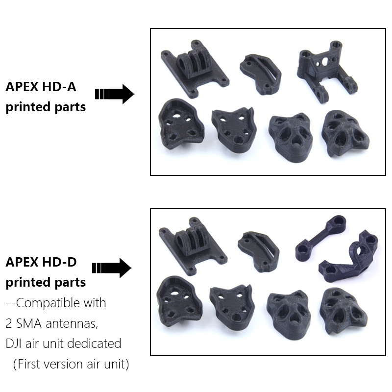 APEX HD Carbon Fiber FPV Frame - đánh giá và giá Rc Hobby Fly Store