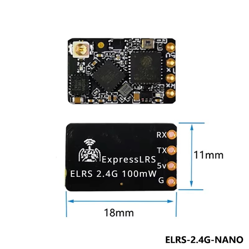 ELRS 2.4GHz NANO Receiver Expr - đánh giá và giá Rc Hobby Fly Store