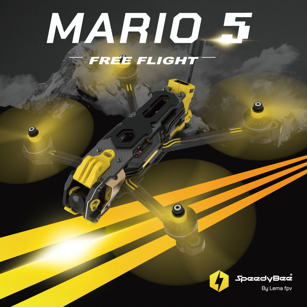 SpeedyBee Mario 5 Frame 5 inch - đánh giá và giá Rc Hobby Fly Store