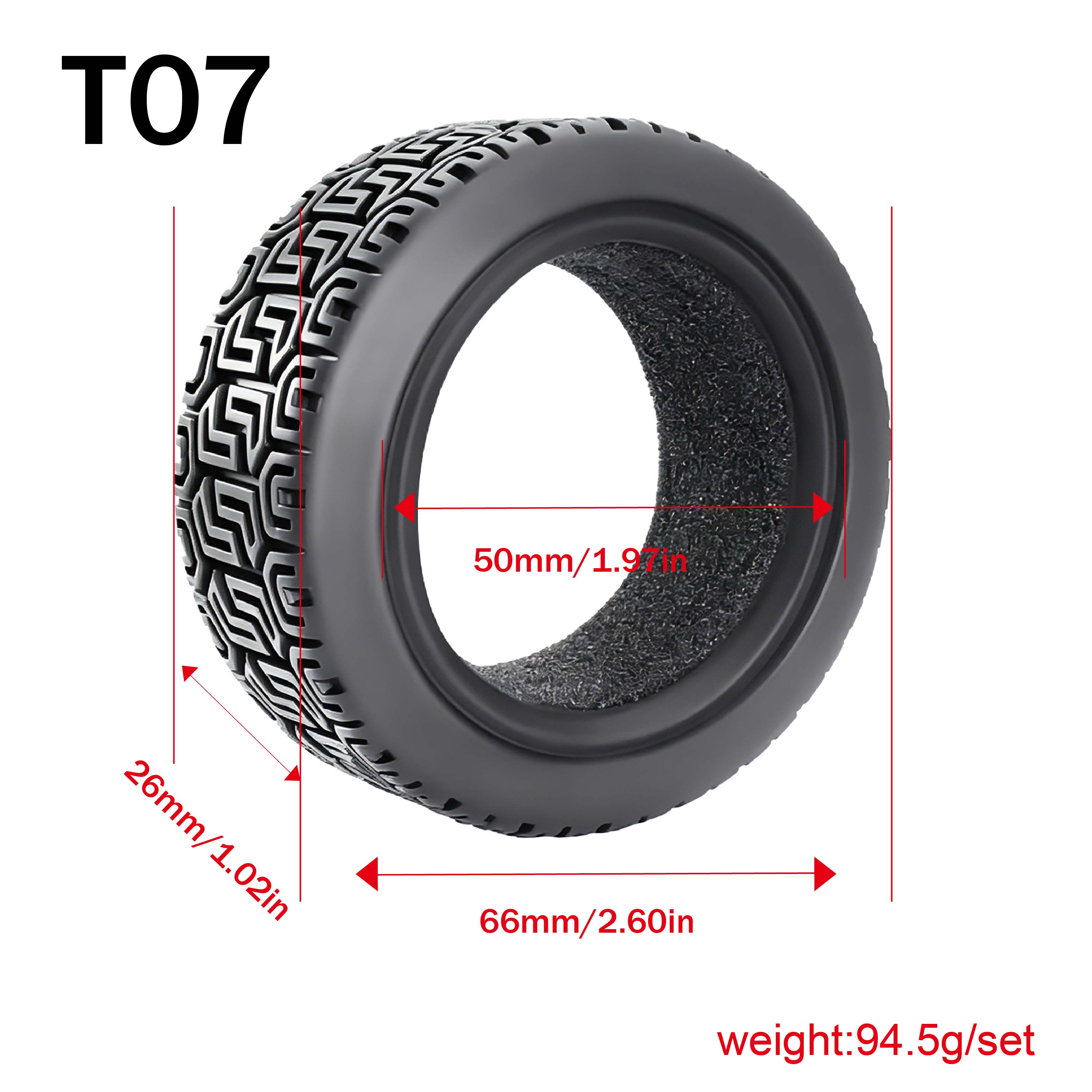 1:10 On-Road Racing Tires High - đánh giá và giá Rc Tire Foam Insert