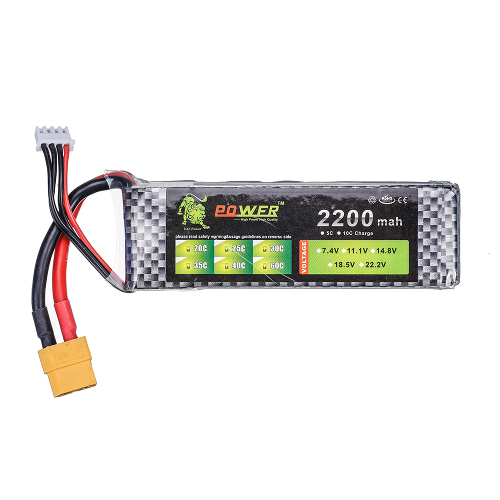 3S 11.1V 2200mAh 35C Lipo Batt - đánh giá và giá Rc Hobby Helicopter