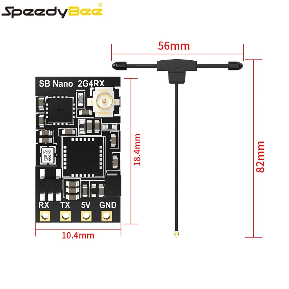SpeedyBee Nano 2.4G/915MHz Exp - đánh giá và giá Rc Hobby Fly Store